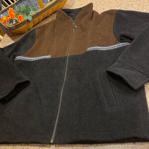 Peruvian Link Alpaca Collection Manta Alpaca Jacket Peru Lined Zip Small